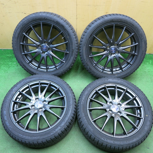 バリ溝！23年！キレイ！8.5分★スタッドレス 205/50R17 トーヨー オブザーブ GIZ2 VELVA SPORTZ ヴェルヴァ 17インチ PCD100/4H★6031510HAス