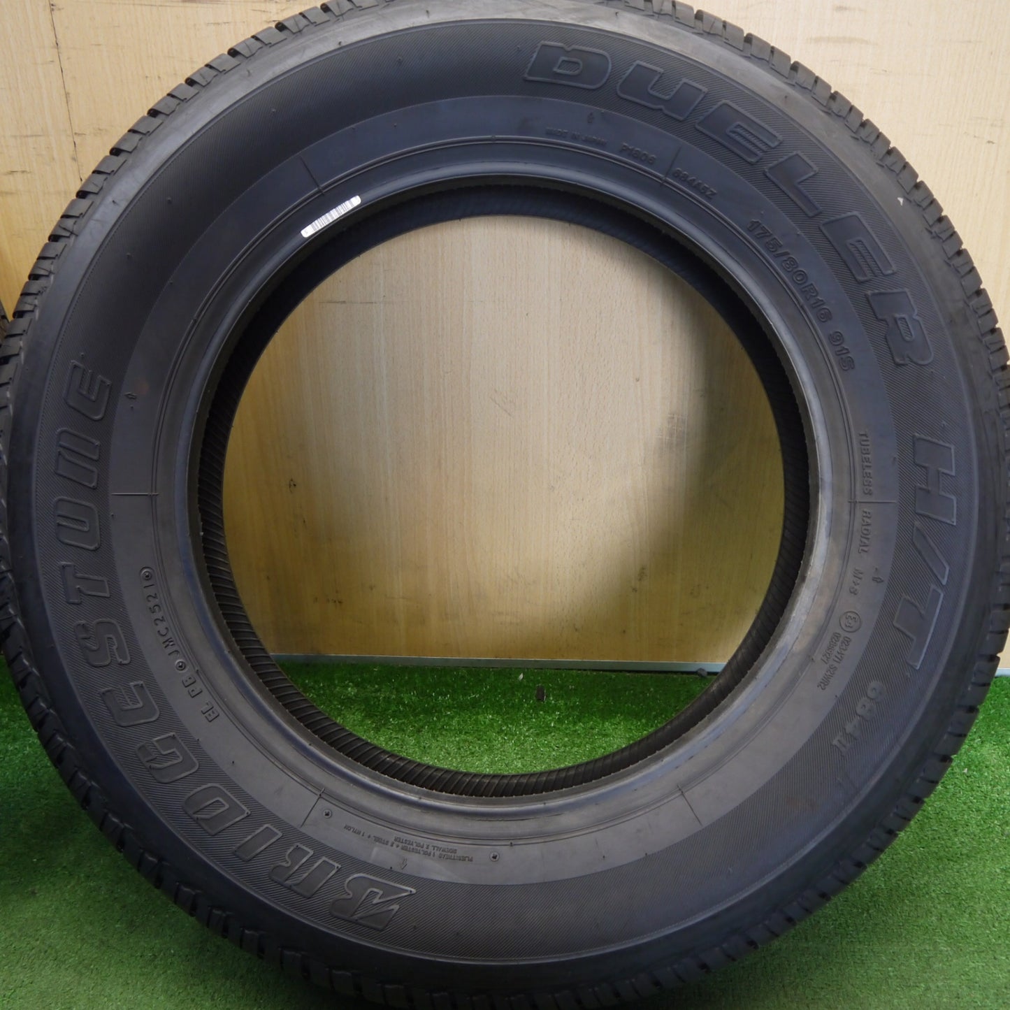 新車外し★ジムニー 等 175/80R16 ブリヂストン デューラー H/T 684 Ⅱ DUELER タイヤ 16インチ★6052603Hノタ
