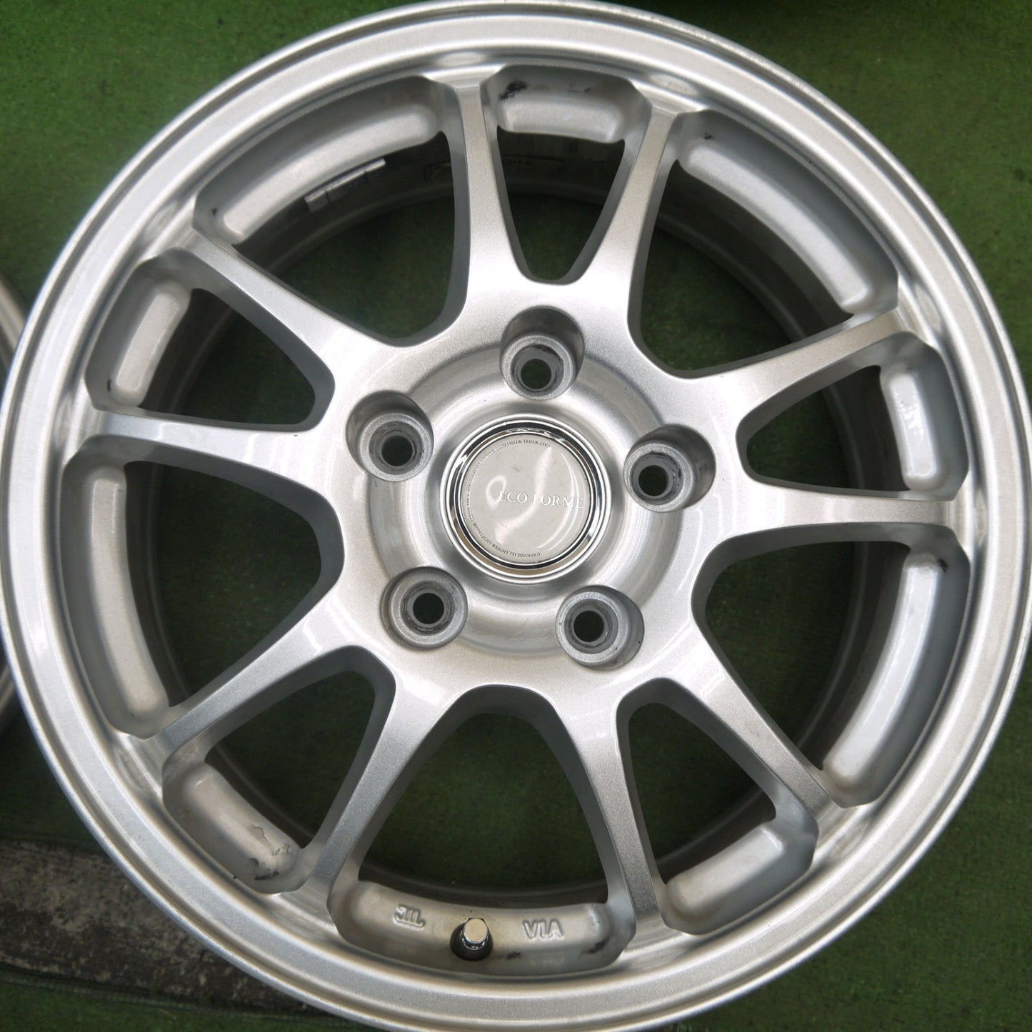 キレイ★ECO FORME SE-10 ブリヂストン 15インチ ホイール 15×6J エコフォルム PCD114.3/5H★5070804Hホ