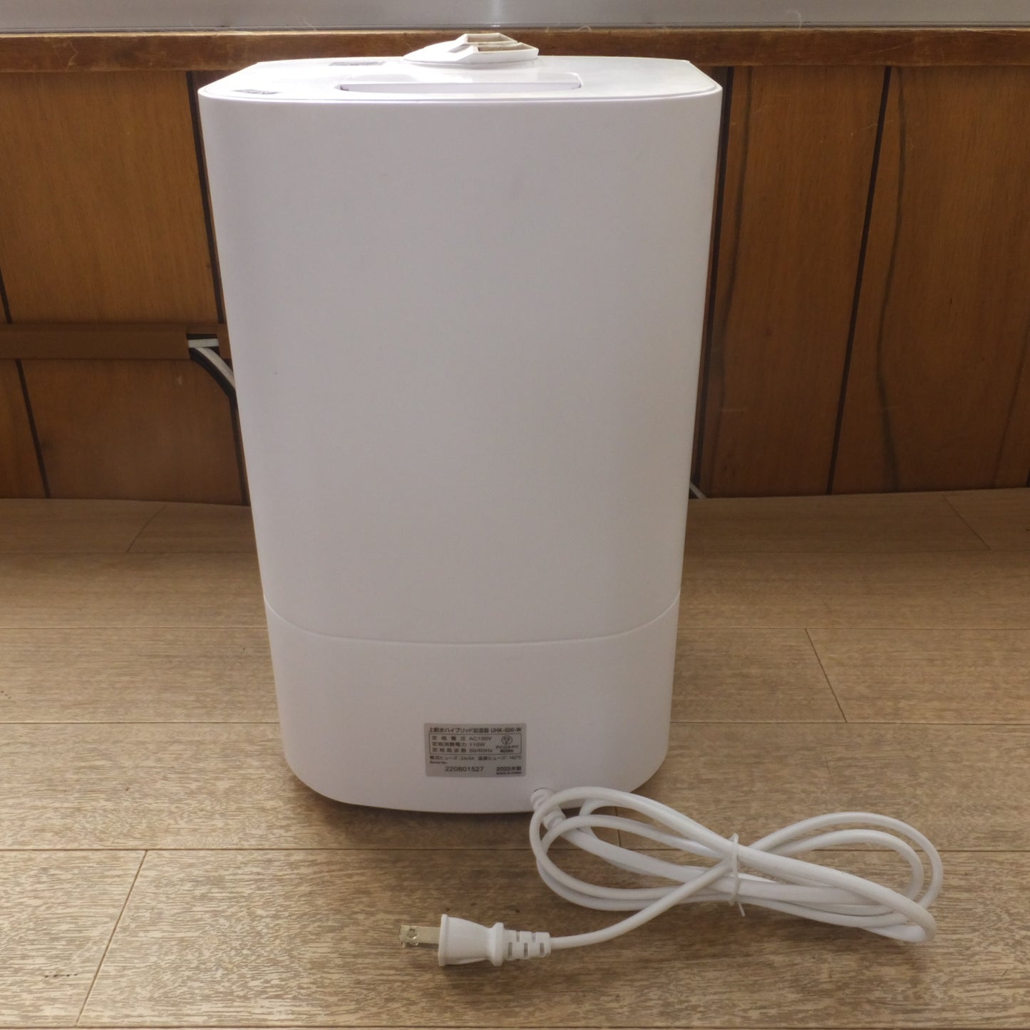 [送料無料] ★アイリスオーヤマ IRIS OHYAMA 2022年製 上給水ハイブリッド加湿器 UHK-500-W　AC100V 110W 50/60Hz★