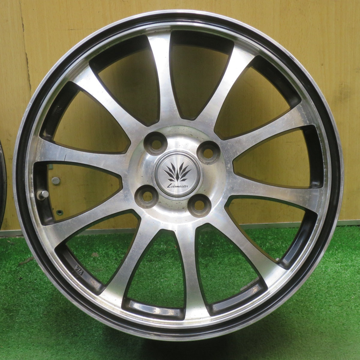 4本価格★Lehrmeister BARK Zhen 16インチ ホイール レアマイスター バルクツェン 16×5J PCD100/4H★6070814NJホ