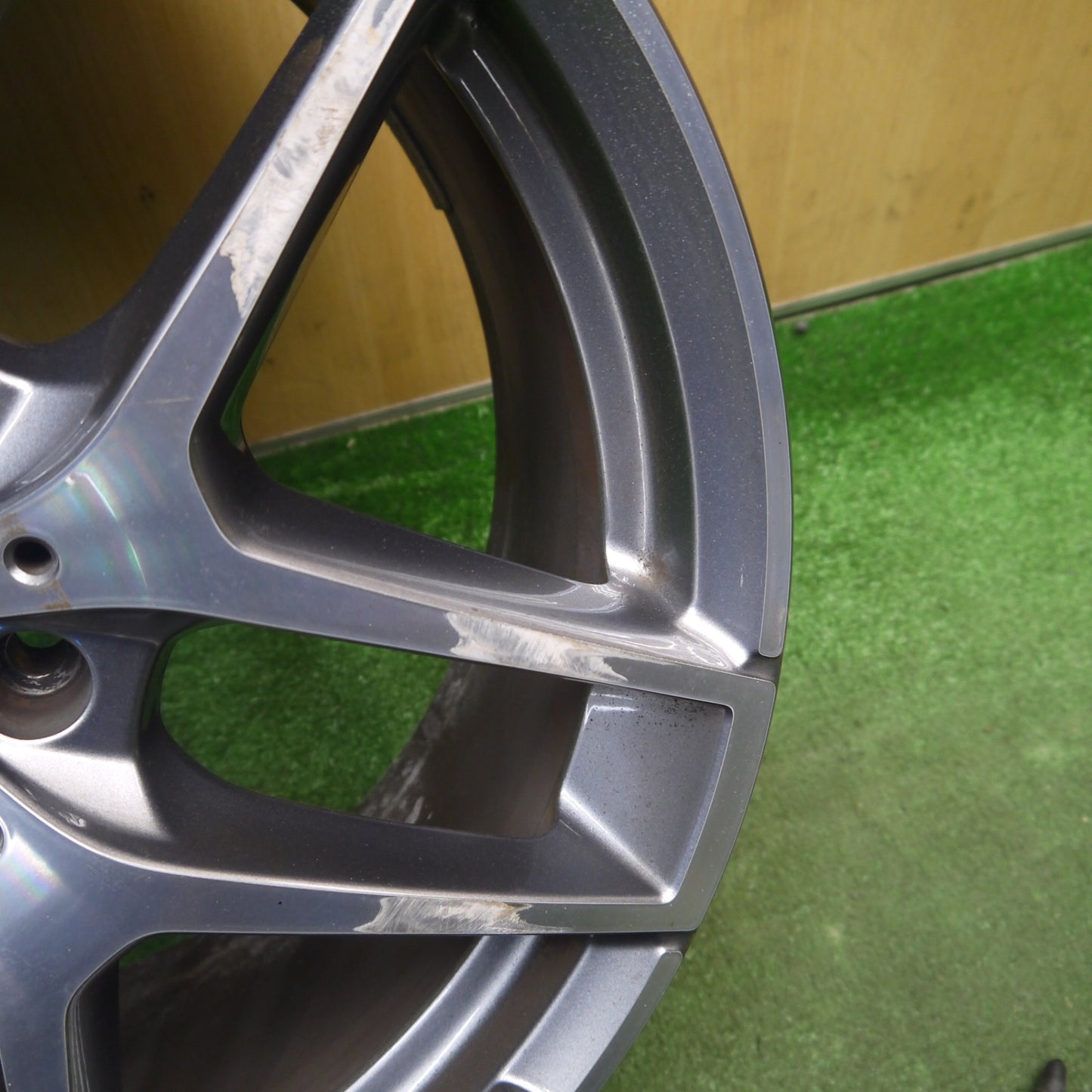 1本価格★ベンツ GLC クラス W253 純正 AMG ホイール 19インチ 19×8J PCD112/5H★6021803Hホ