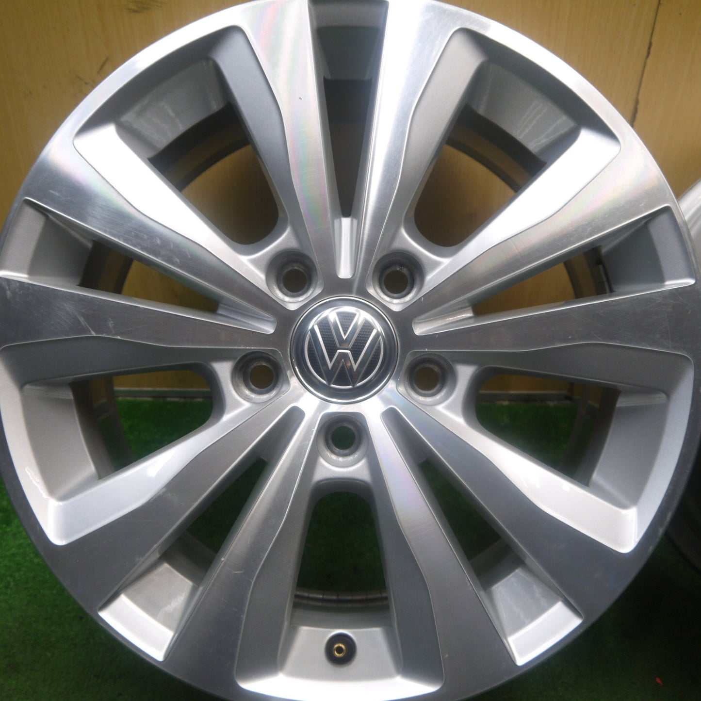 4本価格★ワーゲン ゴルフ7 純正 ホイール 16インチ 16×6.5J PCD112/5H★5090502Hホ