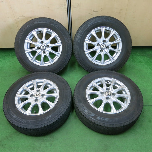 *送料無料* キレイ！21年★スタッドレス 185/70R14 ブリヂストン ブリザック VRX3 JOKER ジョーカー 14インチ PCD100/4H★4061004ナス
