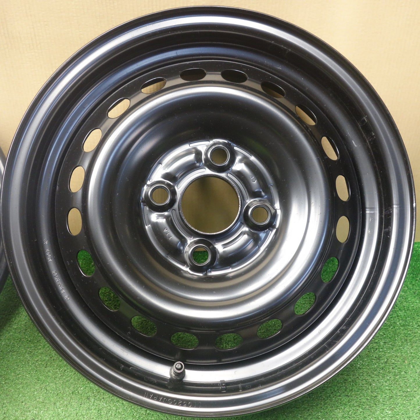 新車外し★ホンダ JF3 JF4 N-BOX 純正 スチール ホイール 14インチ 14×4.5J Nボックス NBOX PCD100/4H★6032903KTホ