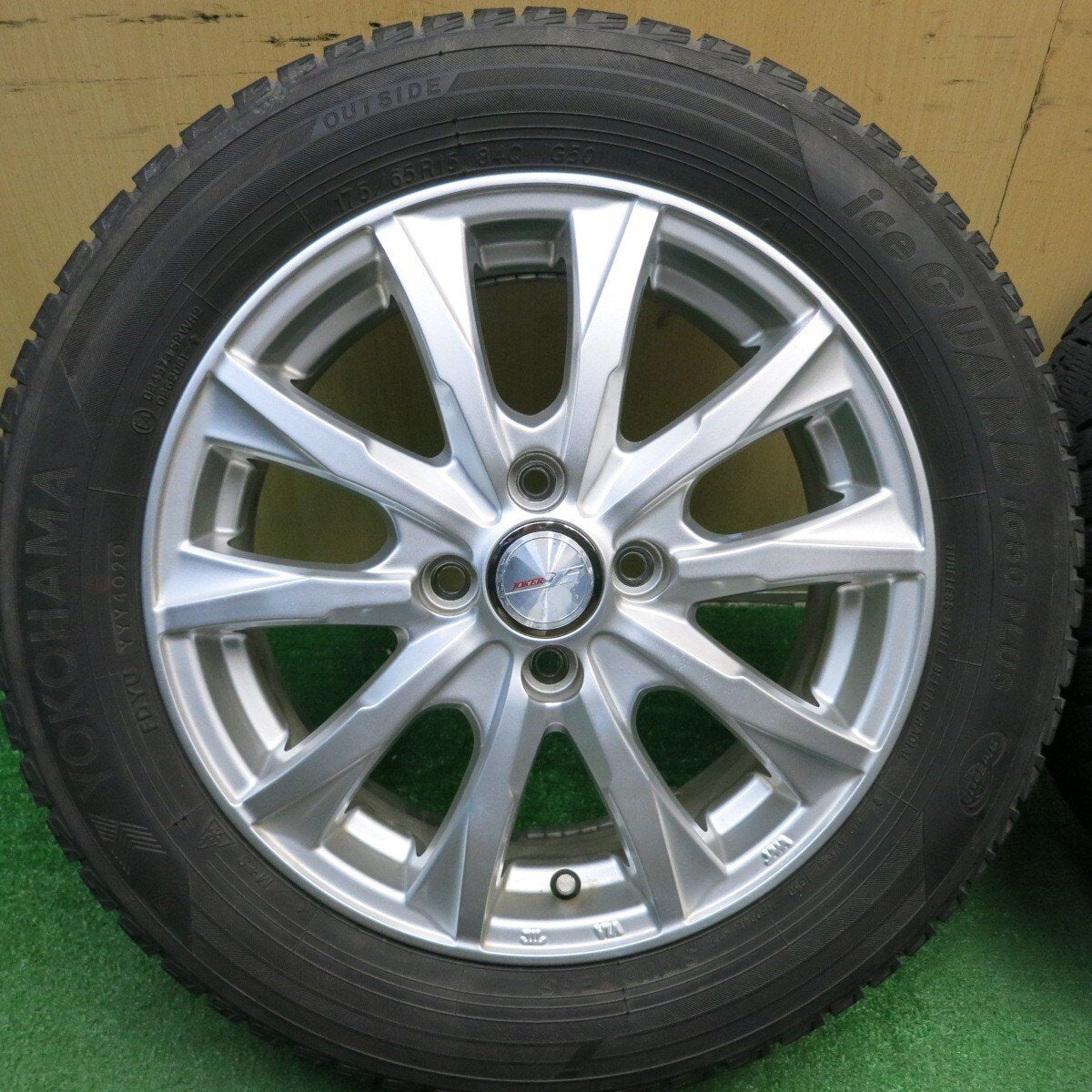 キレイ★スタッドレス 175/65R15 ヨコハマ アイスガード iG50 プラス JOKER ジョーカー 15インチ PCD100/4H★5031605TNス