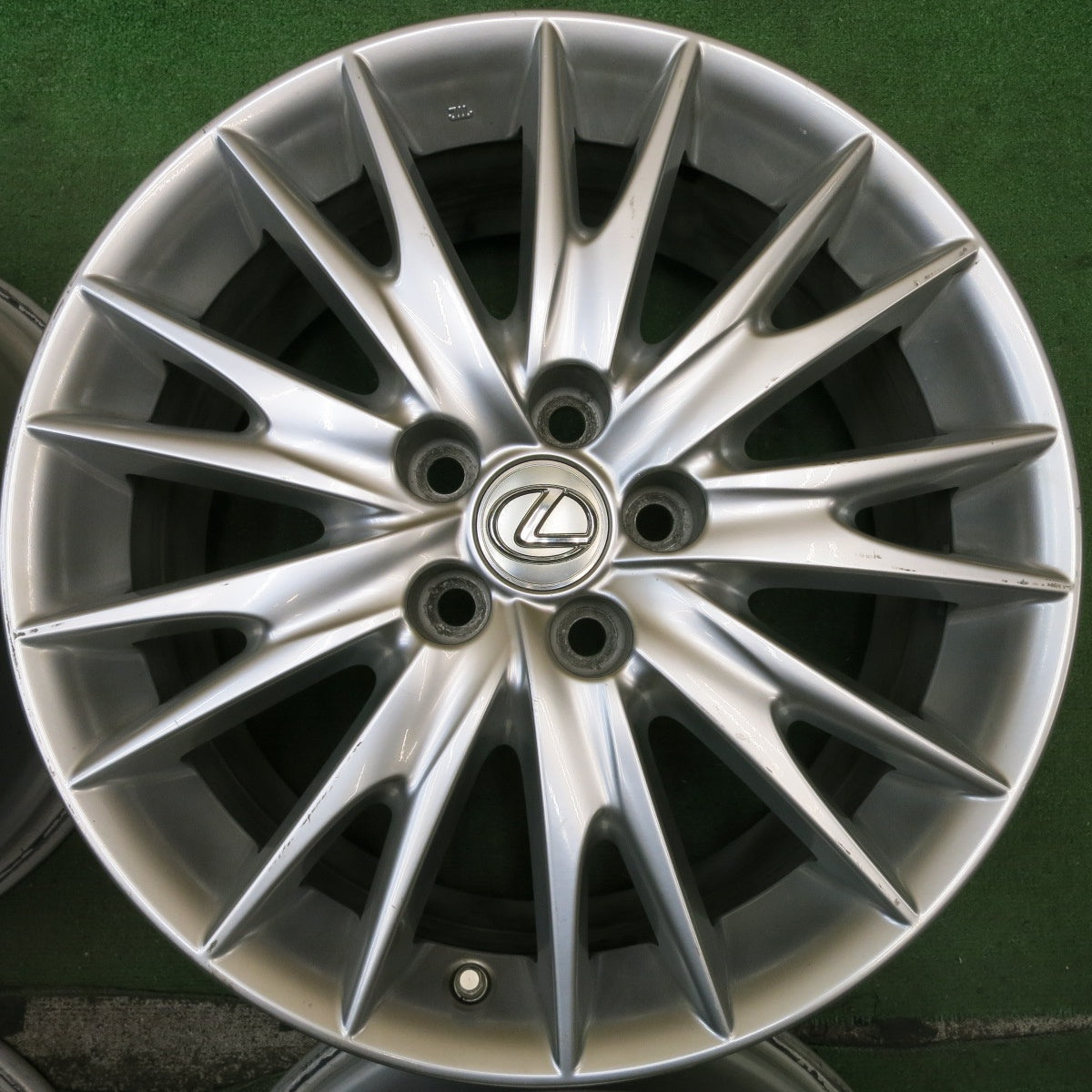 センサー付★レクサス GS バージョンL 純正 ホイール 18インチ 18×8J PCD114.3/5H★5092509HAホ