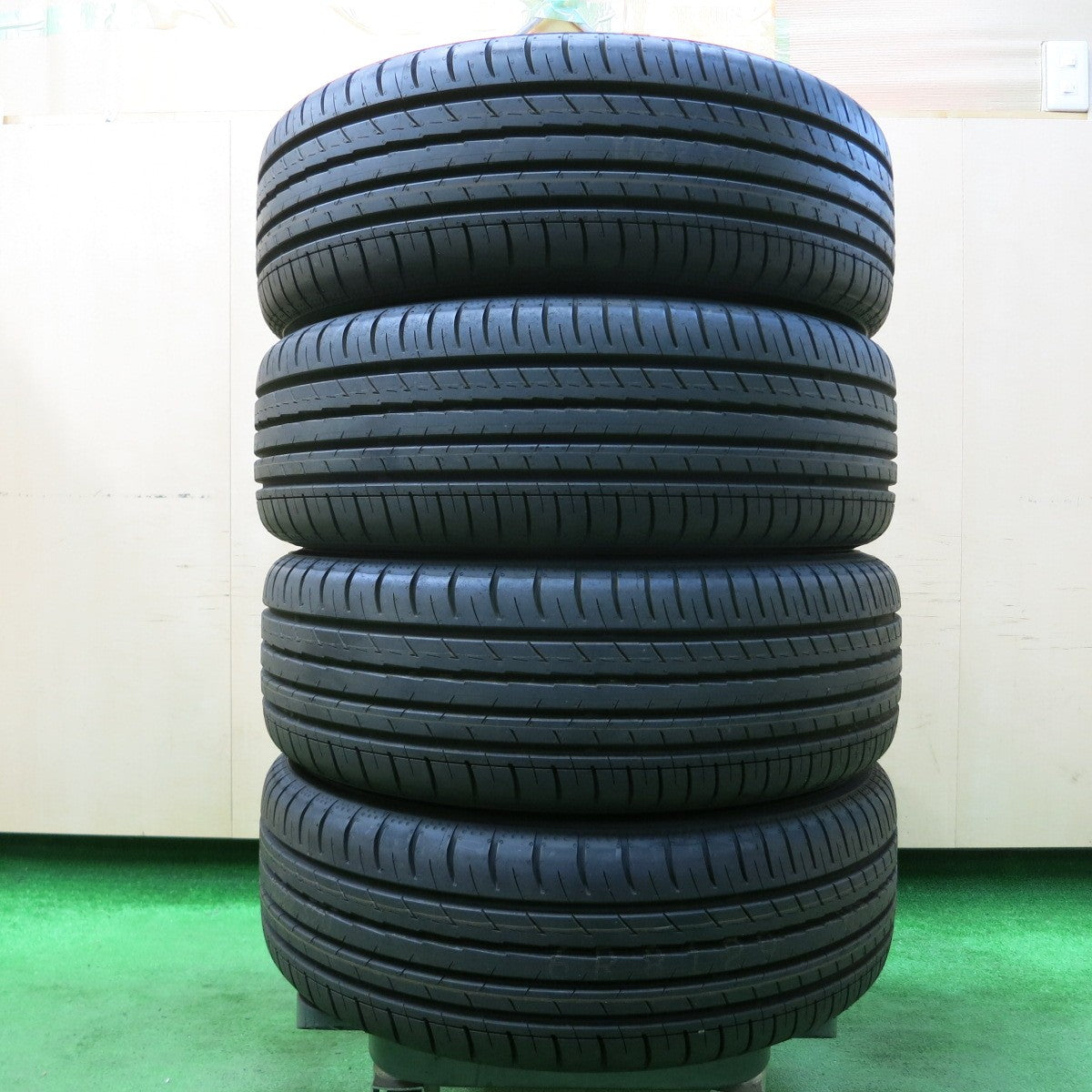 *送料無料* 新車外し！23年★ホンダ フィット RS GR3 純正 185/55R16 ヨコハマ BluEarth-GT AE51 16インチ PCD100/4H★4041107イノ