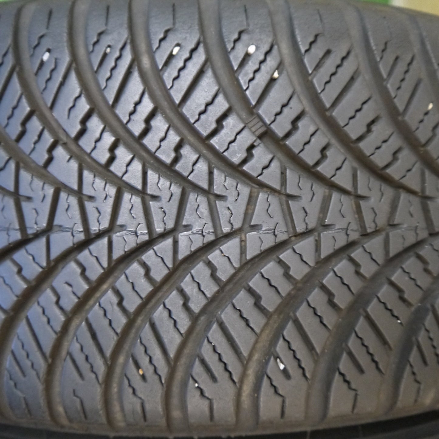バリ溝！23年！キレイ！8.5分◎185/60R15 ダンロップ ALL SEASON MAXX AS1 オールシーズン Humanline S-15 ヒューマンライン 15インチ PCD100/4H◎6072403Hス