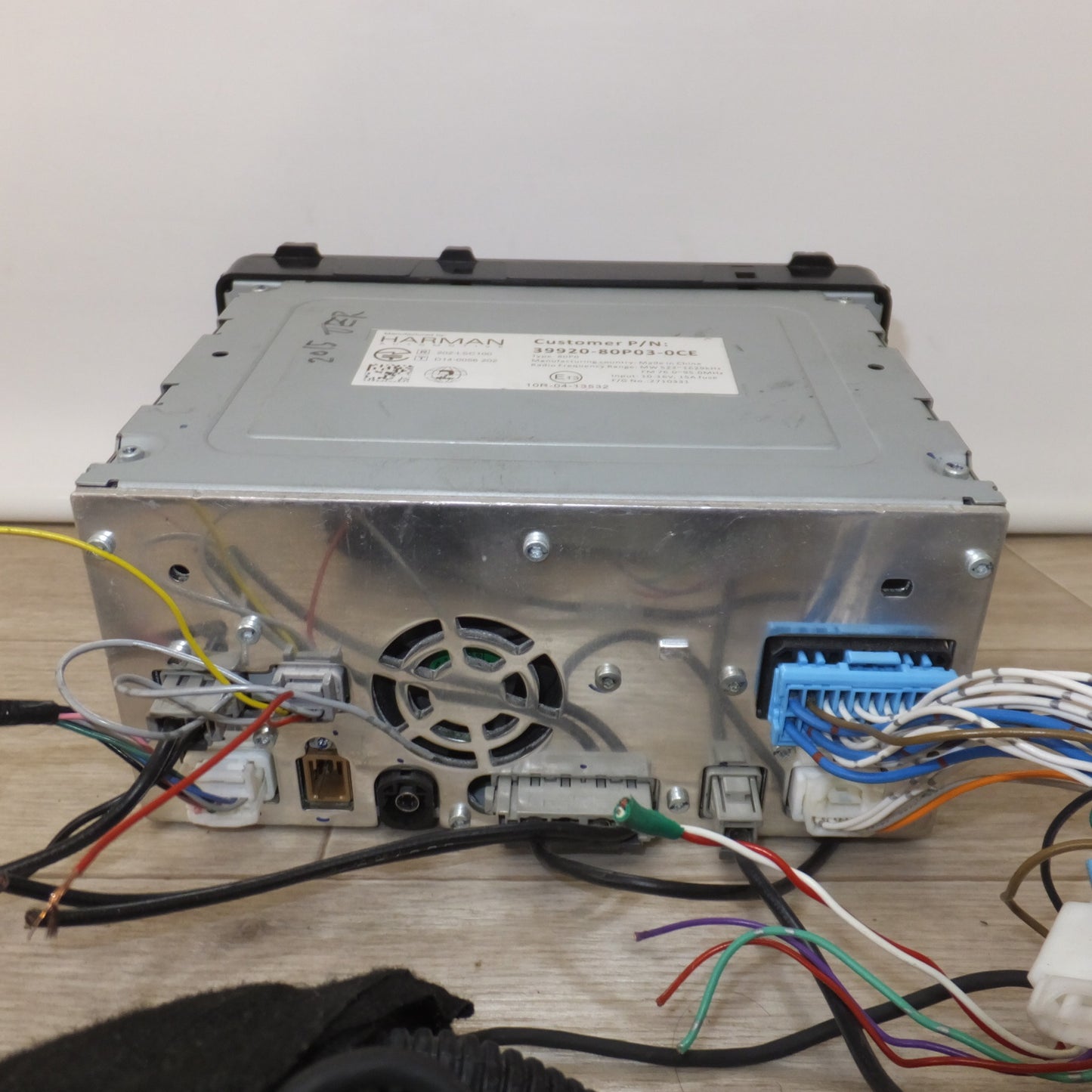 [送料無料] ジャンク★HARMAN製 スズキ 純正 メモリーナビゲーション 80P0 39920-80P03-0CE[15]★