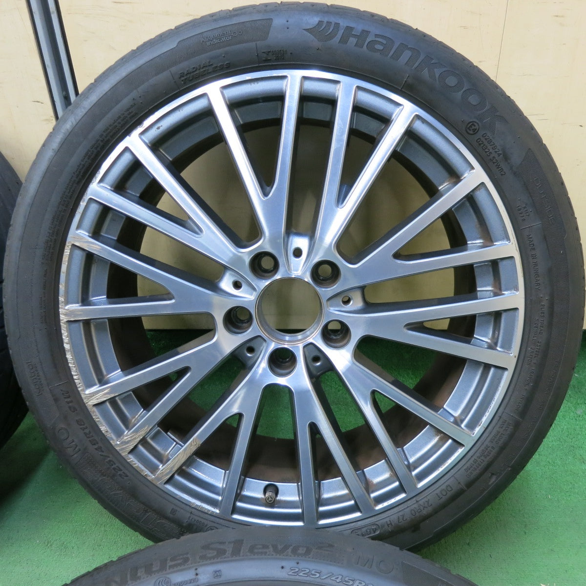 4本価格★ベンツ Aクラス W177 純正 225/45R18 ハンコック VENTUS S1 evo2 18インチ PCD112/5H★5082004SKノ