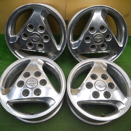 [送料無料] 4本価格★日産 エルグランド 純正 ホイール 15インチ 15×6JJ PCD139.7/6H★5012001Hホ