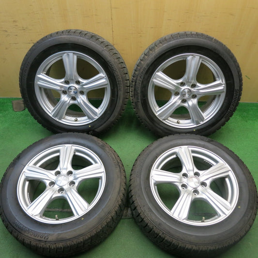 バリ溝！23年！9.5分★スタッドレス 215/60R17 ブリヂストン アイスパートナー2 VIOLENTO KS ヴィオレント 17インチ PCD114.3/5H★5070501HAス