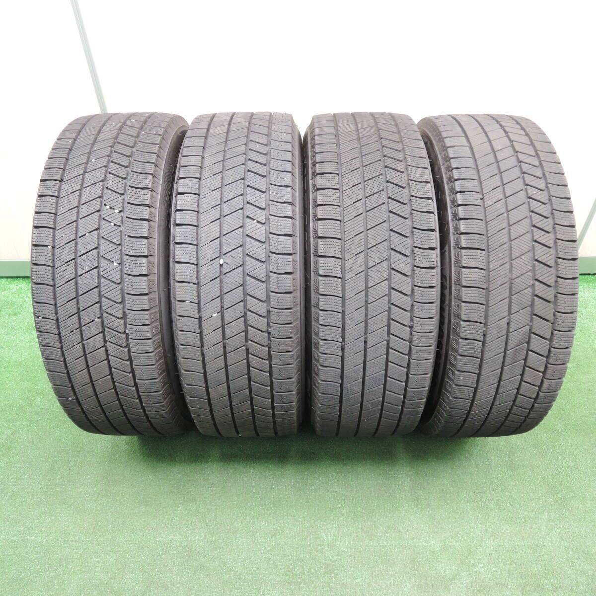 バリ溝 21年 9.5分★ワーゲン アウディ 等 205/60R16 VRX3 スタッドレス ブリヂストン ブリザック EUROTECH 112/5★3121308TNス