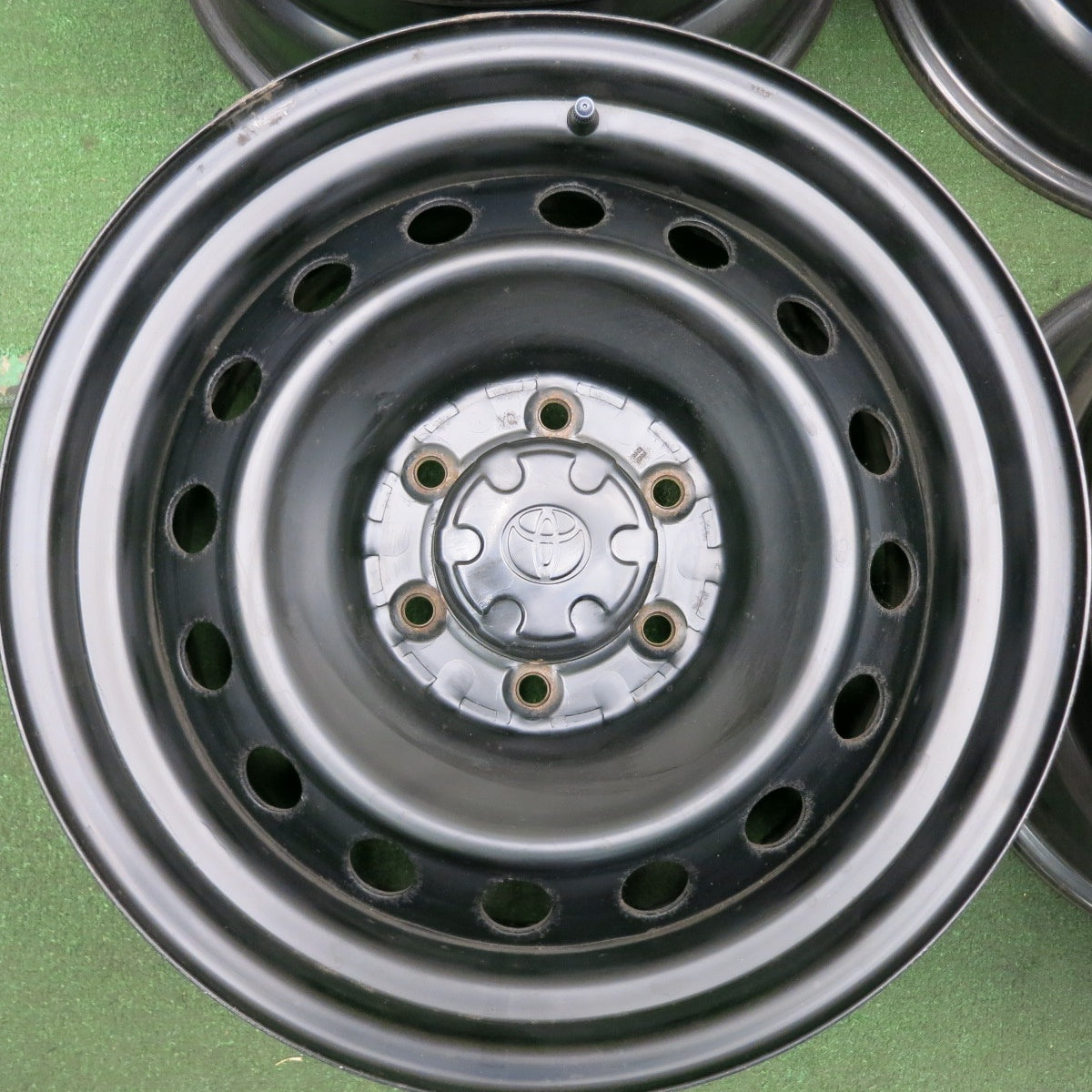 送料無料* 4本価格☆トヨタ FJクルーザー 純正 スチール