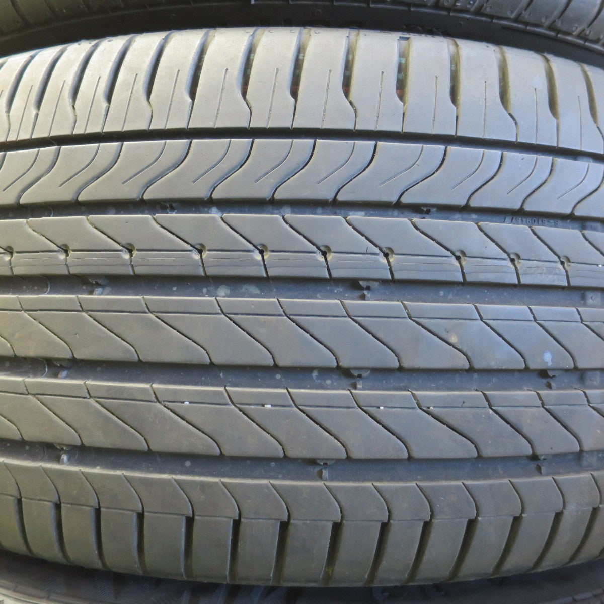 バリ溝！23年！キレイ！9.5分★WedsSport RN-55M 245/45R19 コンチネンタル ウルトラコンタクト UC6 ウェッズスポーツ 19インチ PCD114.3/5H★6061003イノ