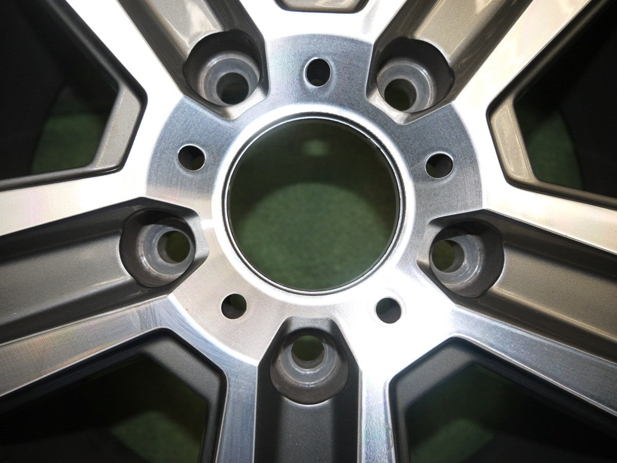 [送料無料] バリ溝！キレイ！9.5分★ベンツ Gクラス 等 ユーロプレミアム 265/60R18 スタッドレス ブリヂストン DM-V2 ヴェルナー PCD130/5H★2060802クス