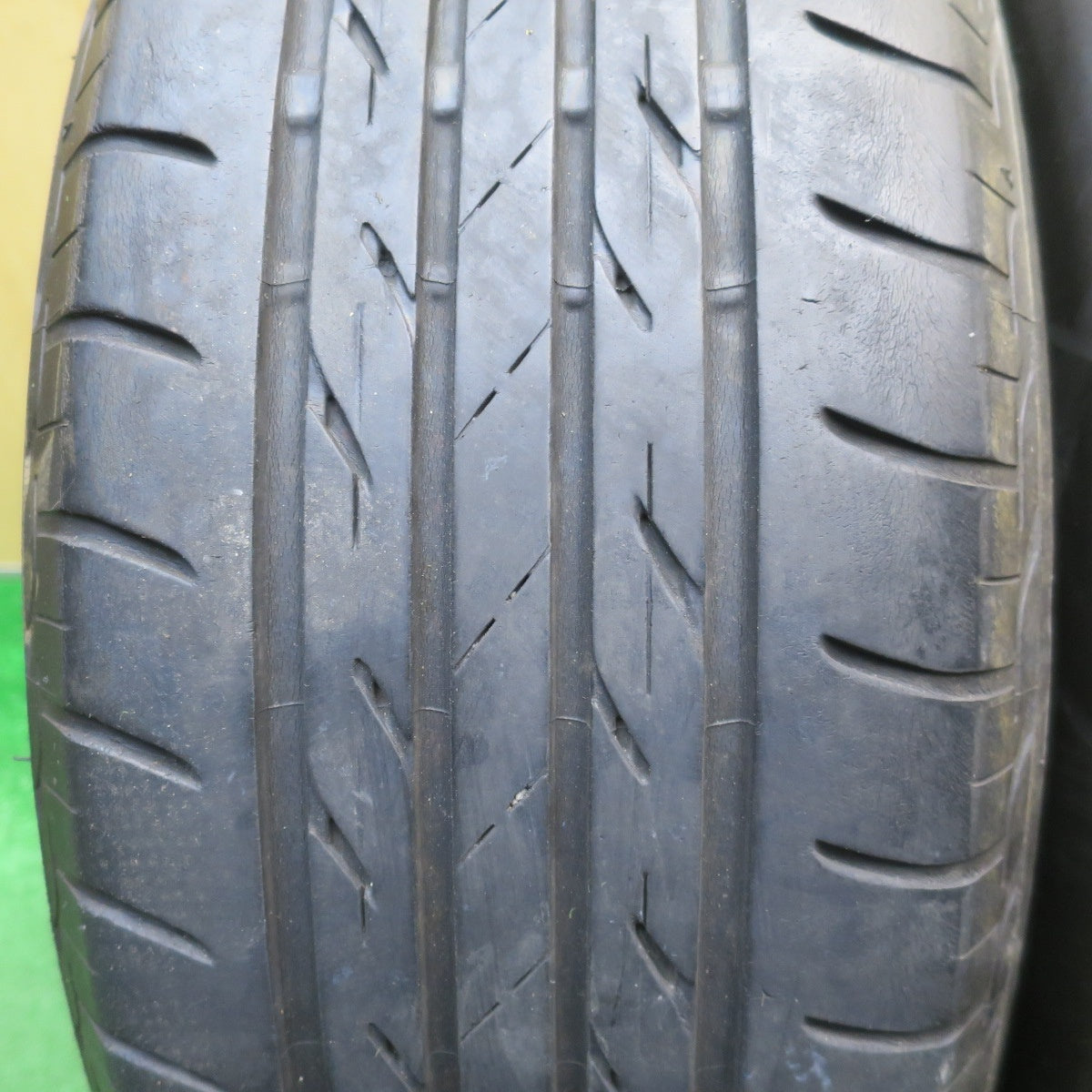 バリ溝！22年！8.5分★トヨタ 50系 プリウス 純正 195/65R15 ブリヂストン NEWNO ニューノ 15インチ PCD100/5H★6020604NJノ