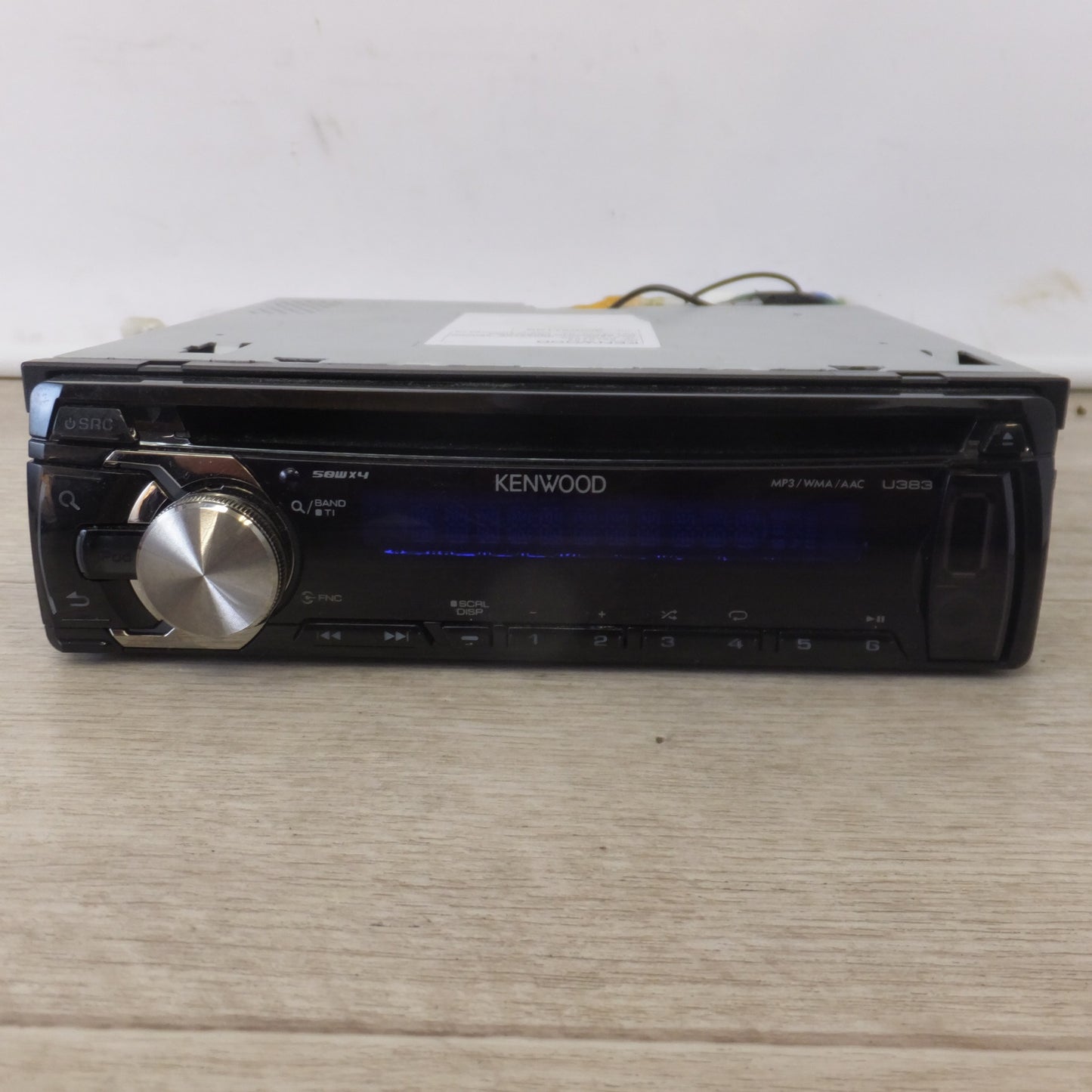 [送料無料] ★ケンウッド KENWOOD CDレシーバー U383　MP3/WMA/AAC対応 CD/USBレシーバー(34)★