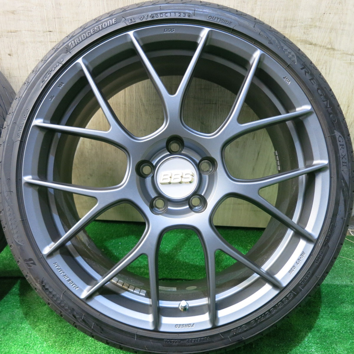 バリ溝！23年！キレイ！9.5分☆BBS RE-V7 036 鍛造 235/35R19