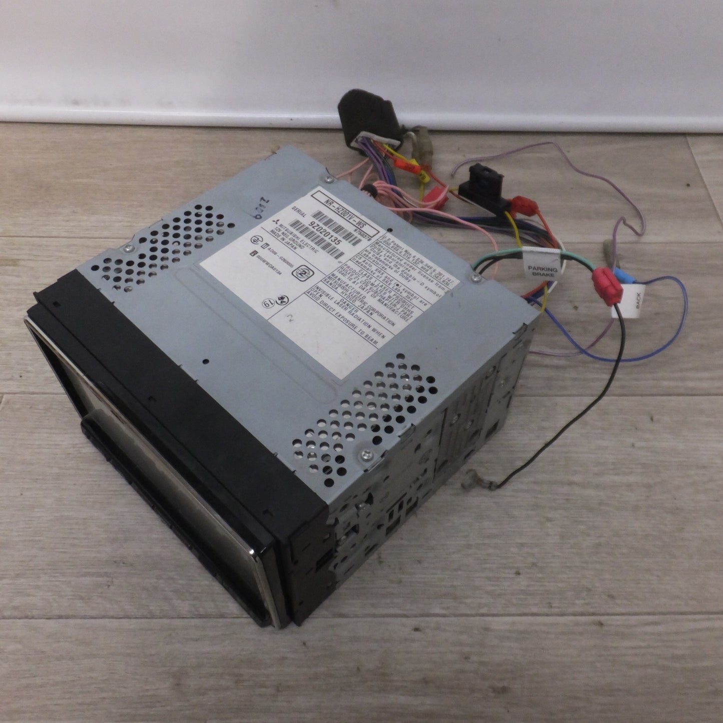 [送料無料] ★三菱 MITSUBISHI 純正 カーナビゲーションシステム NR-HZ001 NR-HZ001V-WS[30]★