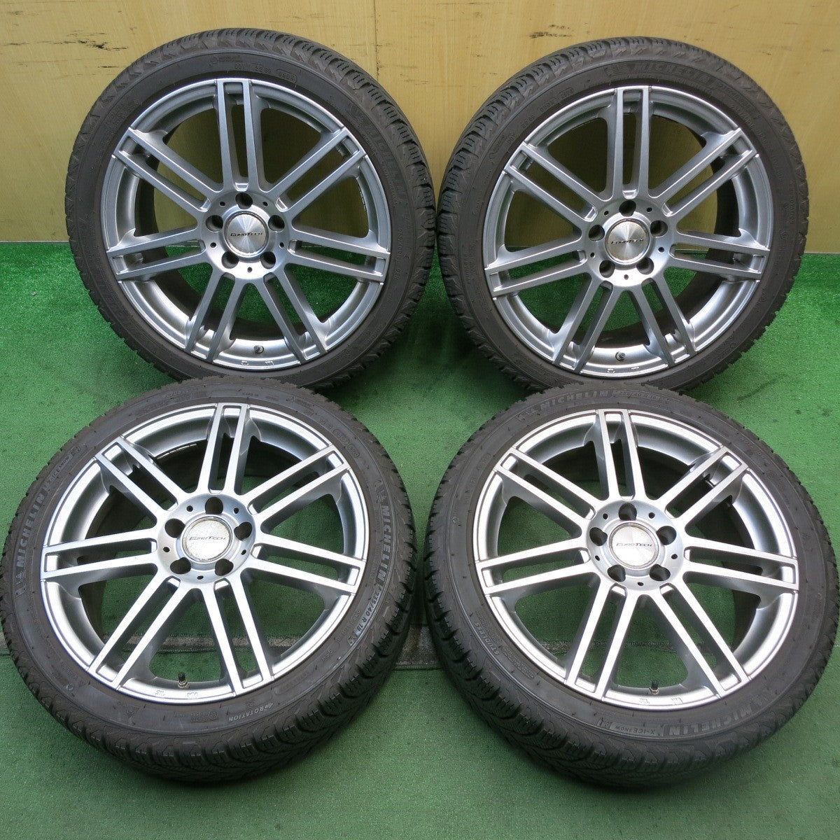 センサー付き★ベンツ 等 EUROTECH TW7 235/40R18 スタッドレス ミシュラン X-ICE SNOW ユーロテック 18インチ PCD112/5H★5081005HAス