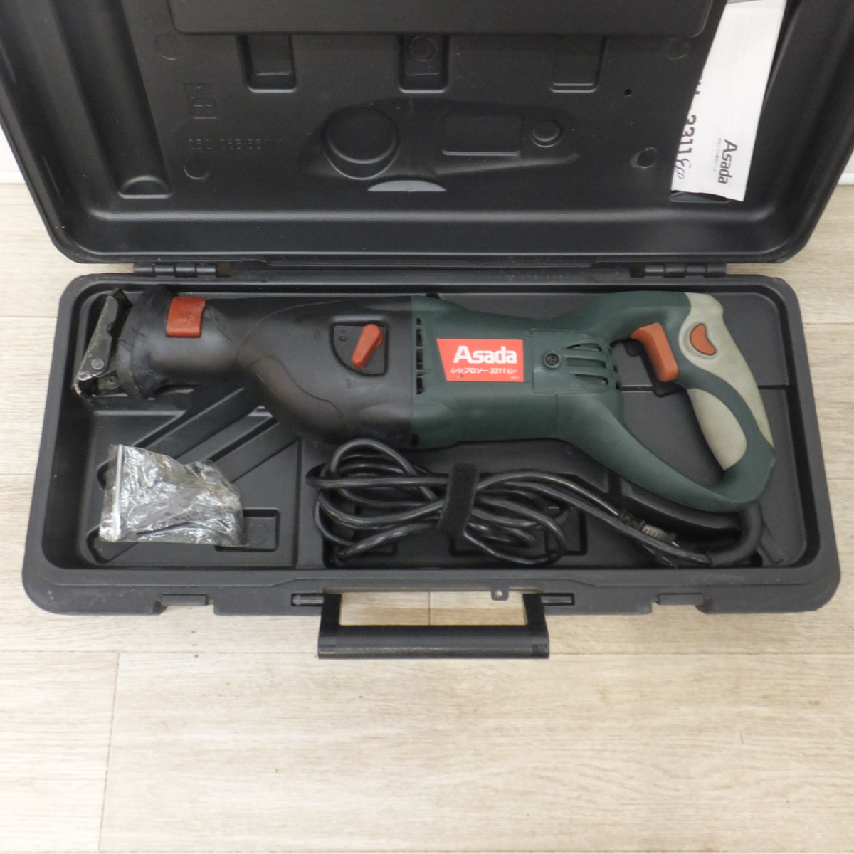 ★アサダ Asada レシプロソー 3311 Eco RP3311　AC100V 50/60Hz 12A 1050W★