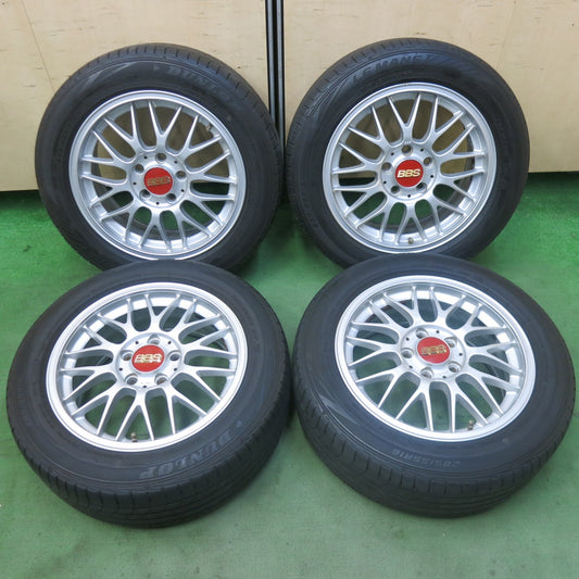 バリ溝！9.5分★ワーゲン 等 BBS RG-F RG403 鍛造 205/55R16 ダンロップ LE MANS V ルマン5 16インチ PCD112/5H★5092002SKノ