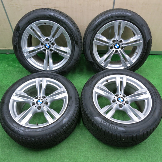 [送料無料] バリ溝！21年！綺麗！8.5分★BMW X5 F15 Mスポーツ 純正 255/50R19 285/45R19 スタッドレス ピレリ スコーピオン WINTER PCD120/5H★4092902HAス