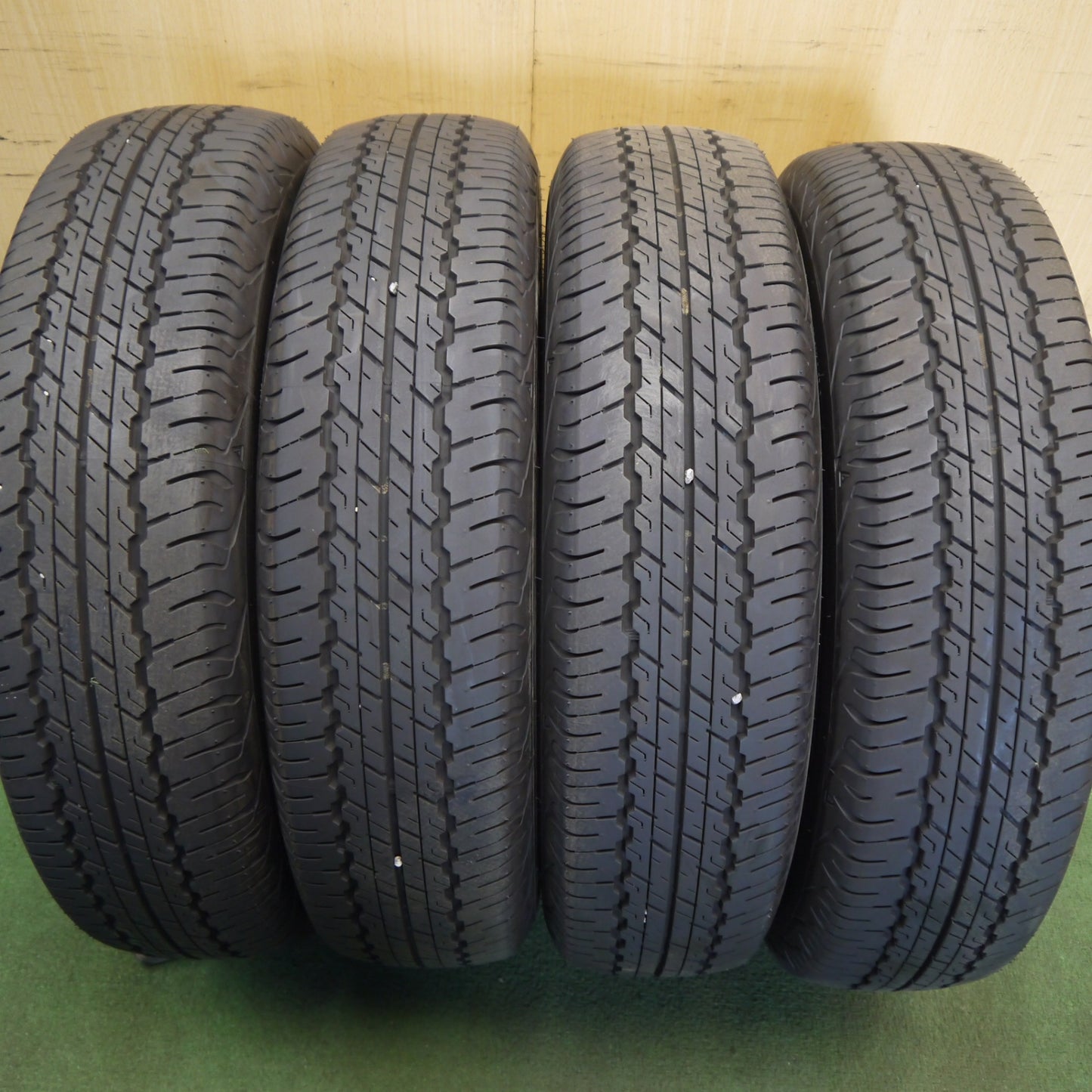 新車外し！25年★195/80R15 ダンロップ AT20 グラントレック タイヤ 15インチ ジムニー シエラ 等★6052010Hノタ
