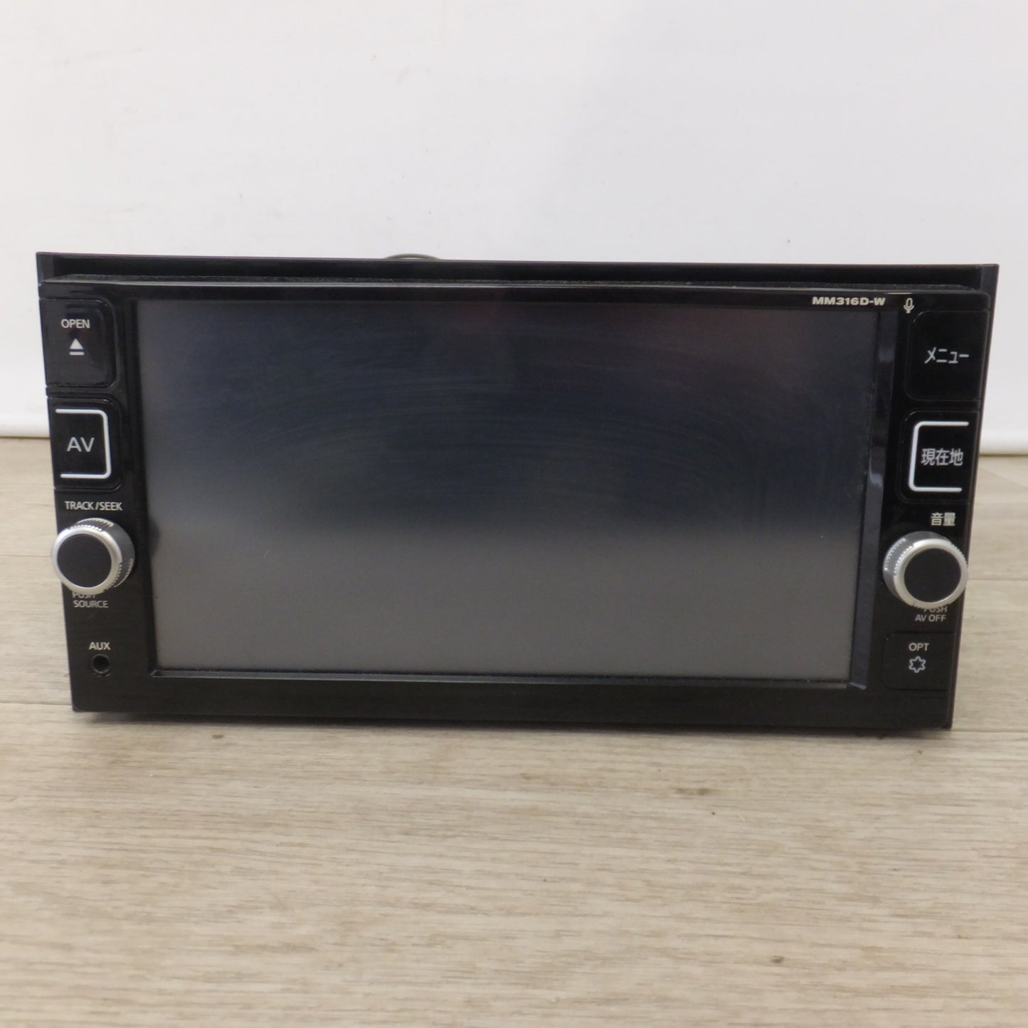 [送料無料] ★パナソニック製 日産 純正 オリジナルナビゲーション MM316D-W B8260-7992B-NP(21)★