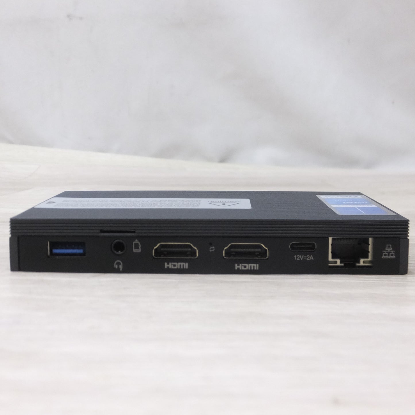 [送料無料] ◆MeLE ファンレス ミニ PC Quieter 3Q 81E N5105 Intel RAM 8GB HDD 128GB Win11 Pro 64bit 電源アダプター 付き (3)◆