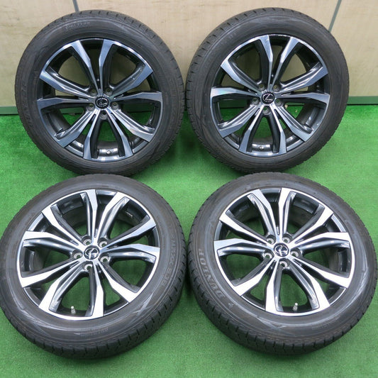 センサー付き！キレイ★レクサス RX バージョンL 純正 235/55R20 スタッドレス ダンロップ ウインターマックス SJ8 20インチ PCD114.3/5H★4112303TNス