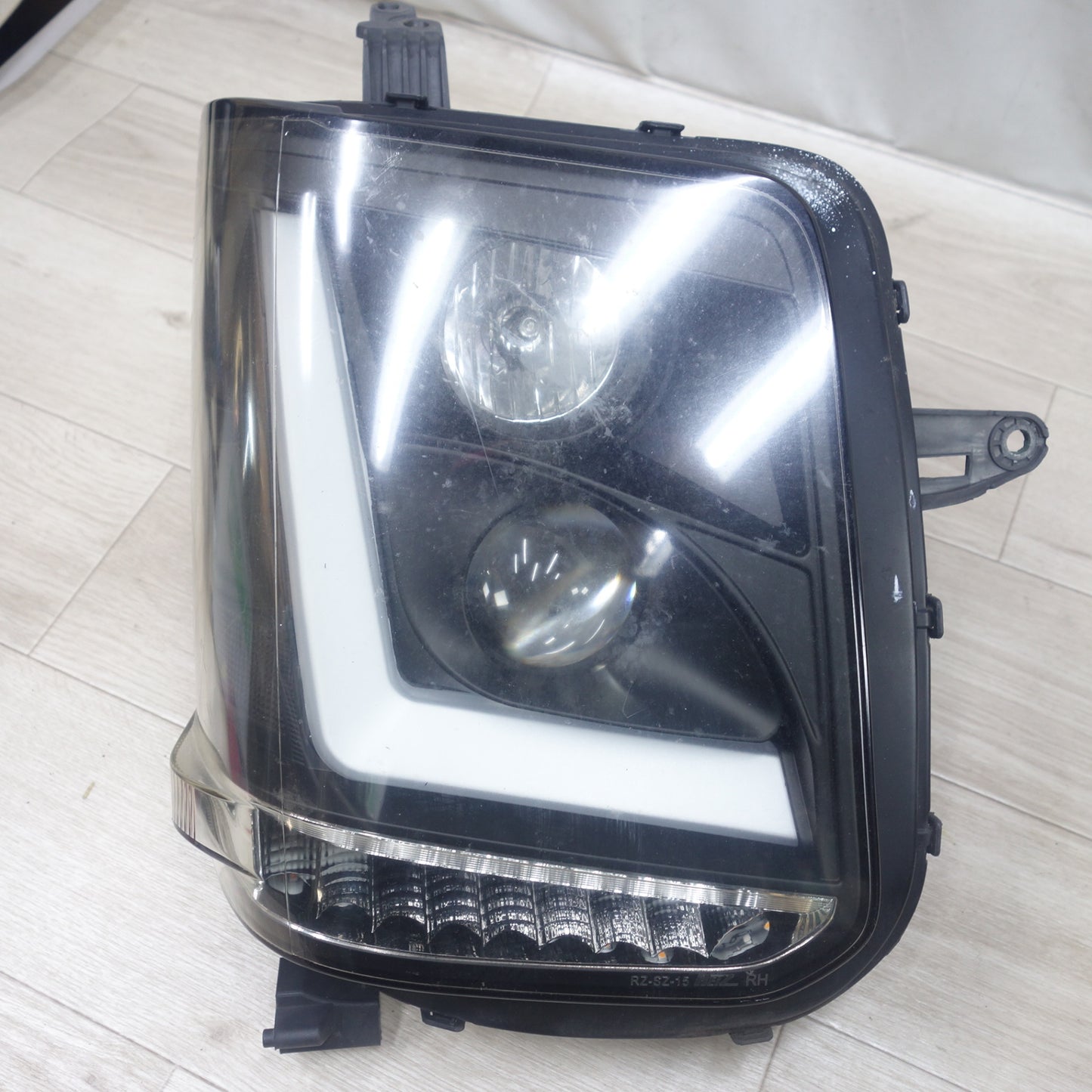 [送料無料] 左右セット◆REIZ ライツ エブリィ ワゴン DA17V ヘッドライト RZ-SZ-15 カー パーツ ヘッドランプ 現状品◆