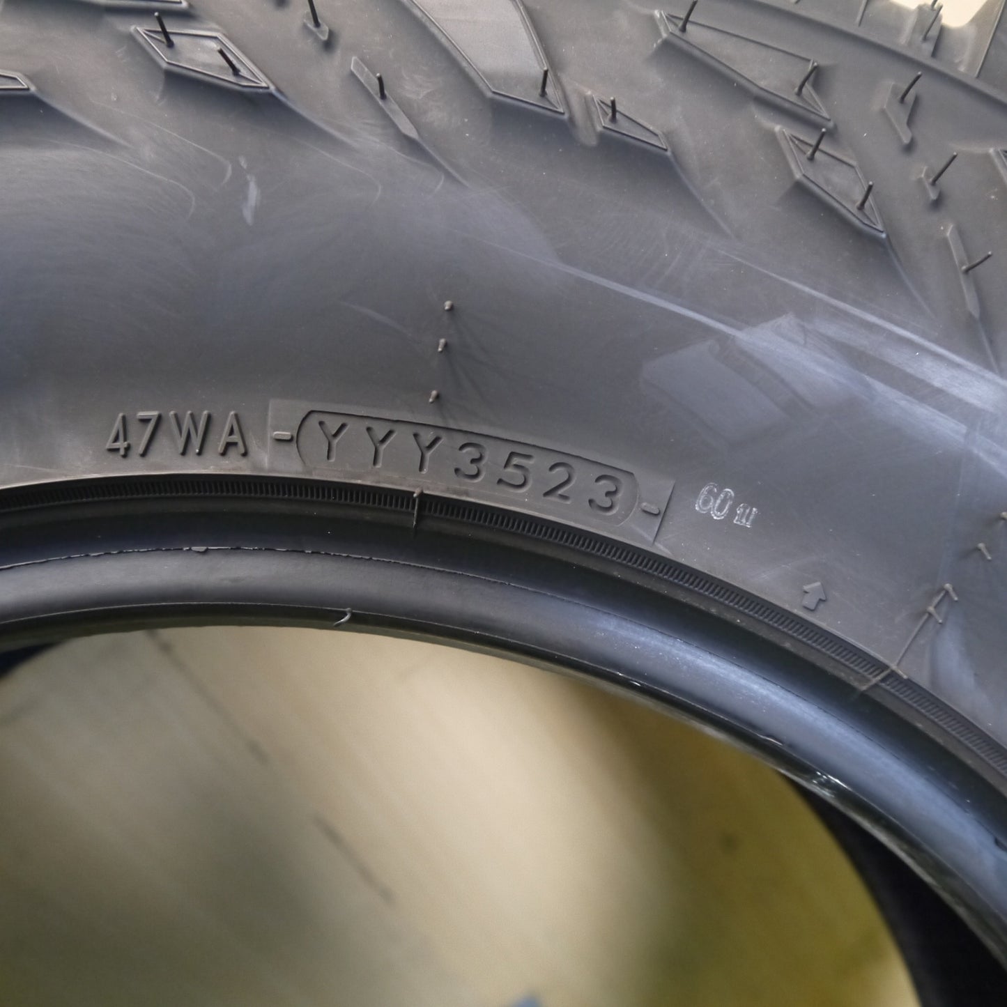 未使用！23年！1本★225/70R16 ヨコハマ ジオランダー M/T G003 タイヤ 16インチ デリカ D:5 エクストレイル リフトアップ ジムニー 等★6061905Hノタ