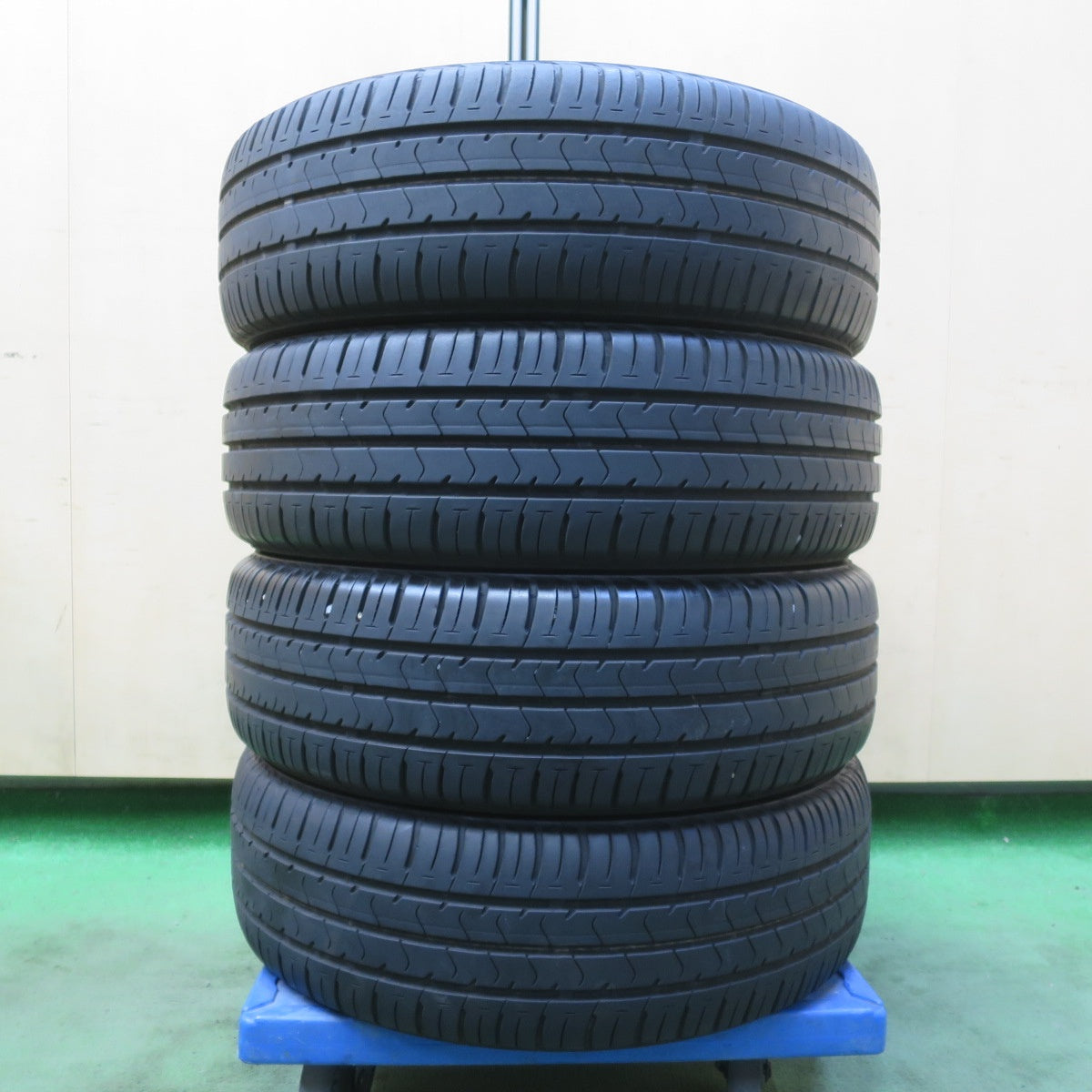 バリ溝！キレイ！8.5分★ホンダ N-BOX カスタム 純正 165/55R15 ブリヂストン エコピア NH100C 15インチ PCD100/4H★6052803イノ