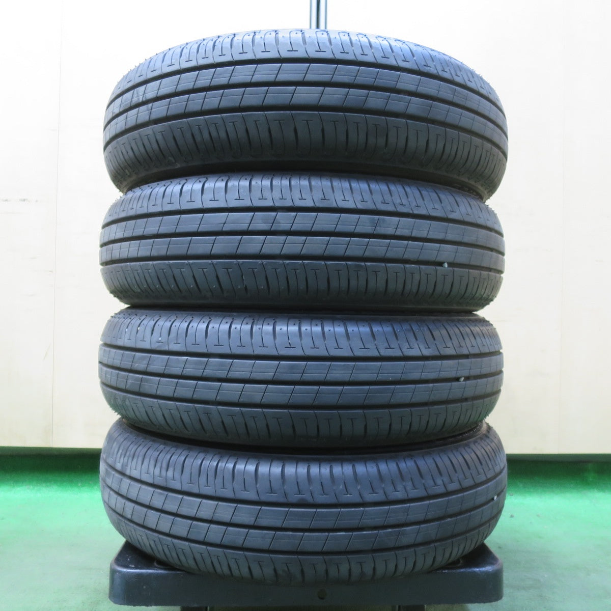 超バリ溝！25年！ほぼ10分★155/65R14 ブリヂストン エコピア EP150 タイヤ 14インチ タント スペーシア N-BOX 等★5112209イノタ