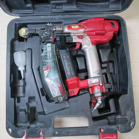 [送料無料] ☆MAX マックス ねじ 打機 ターボ ドライバ HV-R41G2 エアー ツール 工具 ネジ 打ち機 釘打機 釘打ち機☆