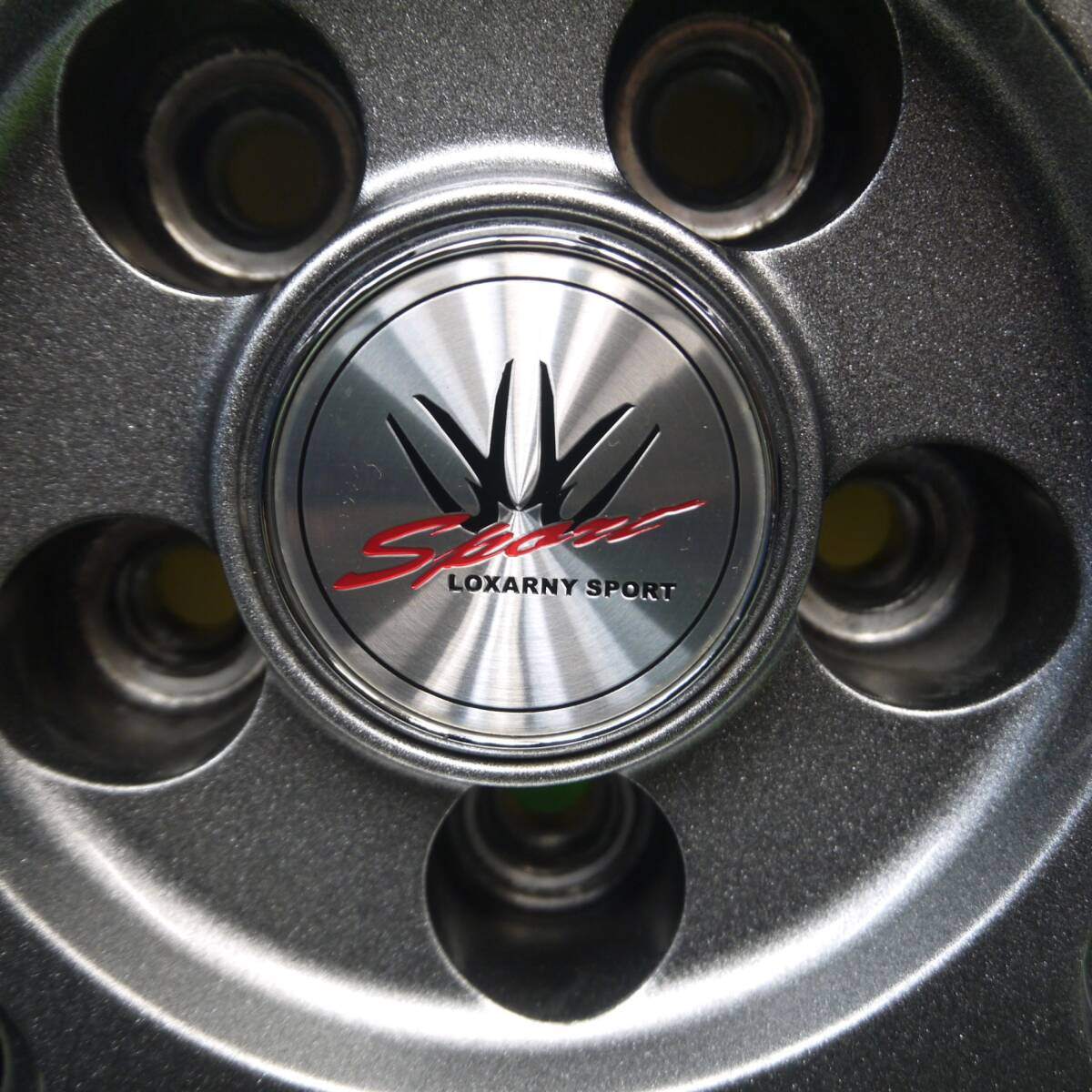 バリ溝！22年！キレイ！9分★プリウス 等 LOXARNY SPORT 195/65R15 スタッドレス グッドイヤー アイスナビ7 ロクサーニ スポーツ 15インチ PCD100/5H★5030405Hス
