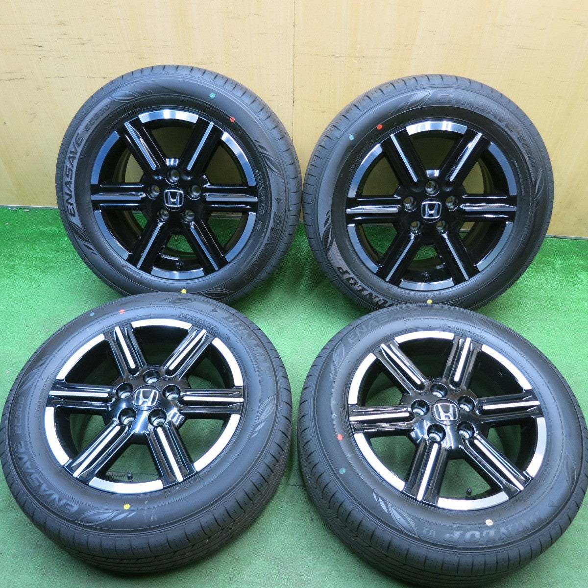新車外し！26年★ホンダ RV ヴェゼル 純正 215/60R16 ダンロップ エナセーブ EC300 16インチ PCD114.3/5H★6041214HAノ