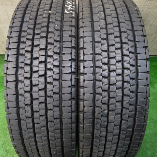 バリ溝！23年！9.5分以上！2本★トラック タイヤ 245/70R19.5 136/134J スタッドレス ブリヂストン W999 19.5インチ★5060705KKスタ