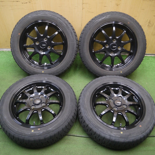 *送料無料* 4本価格★スタッドレス G-SPEED 155/65R14 ダンロップ ウインターマックス WM01 G-SPEED Gスピード 14インチ PCD100/4H★4061101Hス