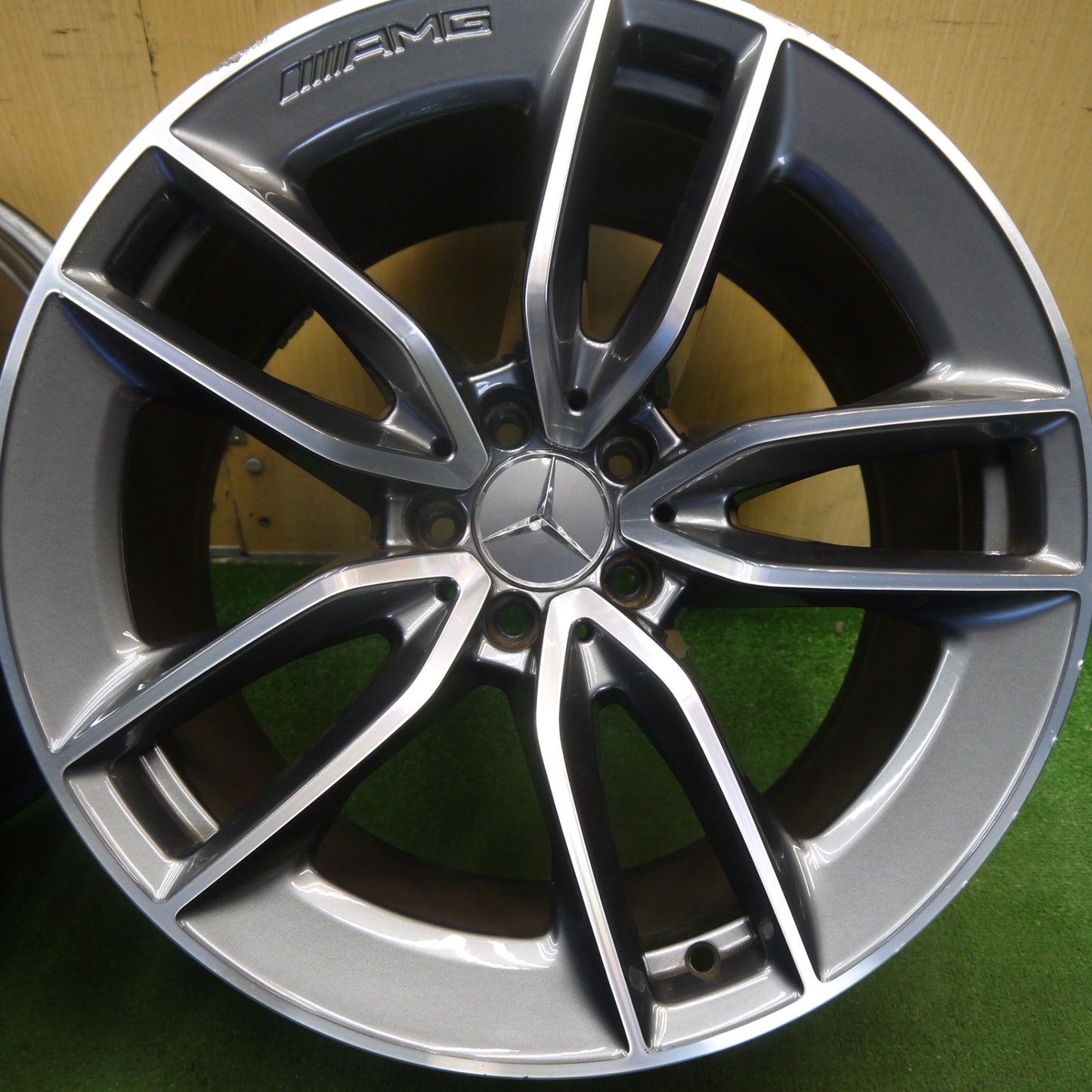4本価格★ベンツ GT 43 純正 AMG ホイール 19インチ 19×9.5J 19×11J PCD112/5H★6060503Hホ