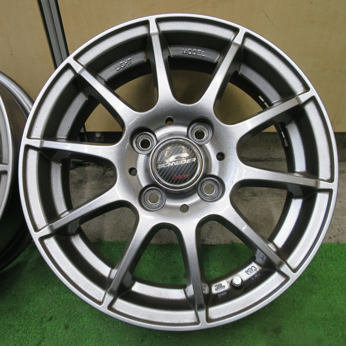 キレイ★SCHNEIDER ATECH 14インチ ホイール シュナイダー エーテック 14×4.5J PCD100/4H★6030905NGホ