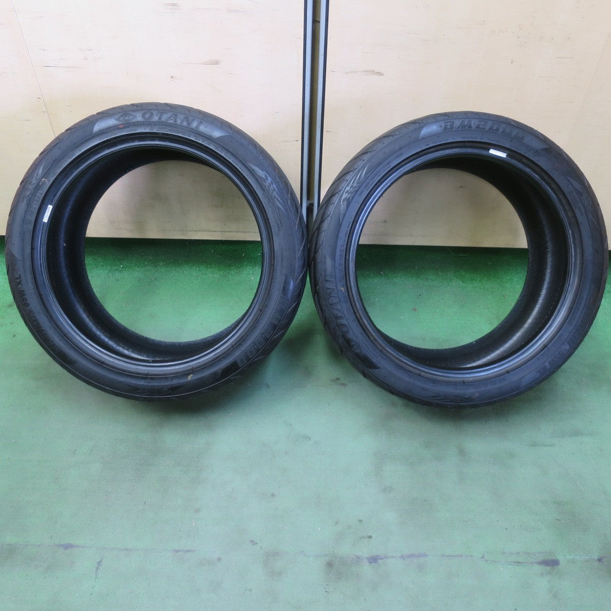 バリ溝！25年！9.5分！2本◎245/40R17 オータニ BM2000 OTANI 17インチ サーキット レース ドリフト タイヤ◎6082810イノタ