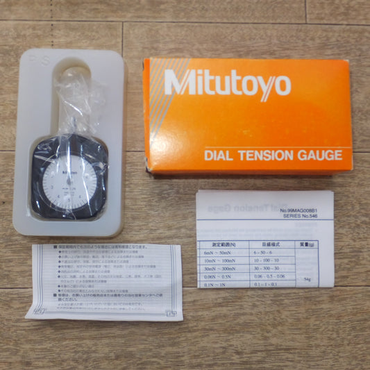 [送料無料] 未使用★ミツトヨ Mitutoyo ダイヤルテンションゲージ 標準形 目量mN機種 546-119 DTG-500N★