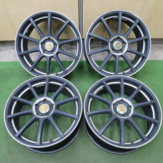 4本価格★Advanti Racing Vigoroso M993 18インチ ホイール アドヴァンティ レーシング ヴィゴロッソ 18×7.5J PCD100/5H★6070303NGホ