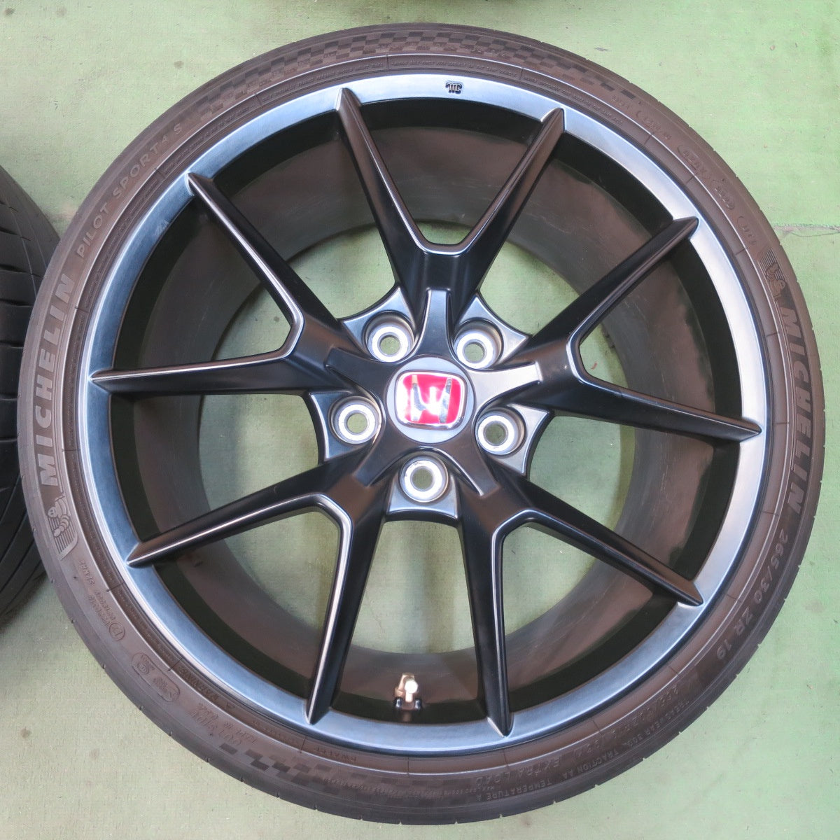 キレイ！22年★ホンダ FL5 シビック タイプR 純正 265/30R19 ミシュラン パイロットスポーツ4 S 19インチ PCD120/5H★6051505イノ