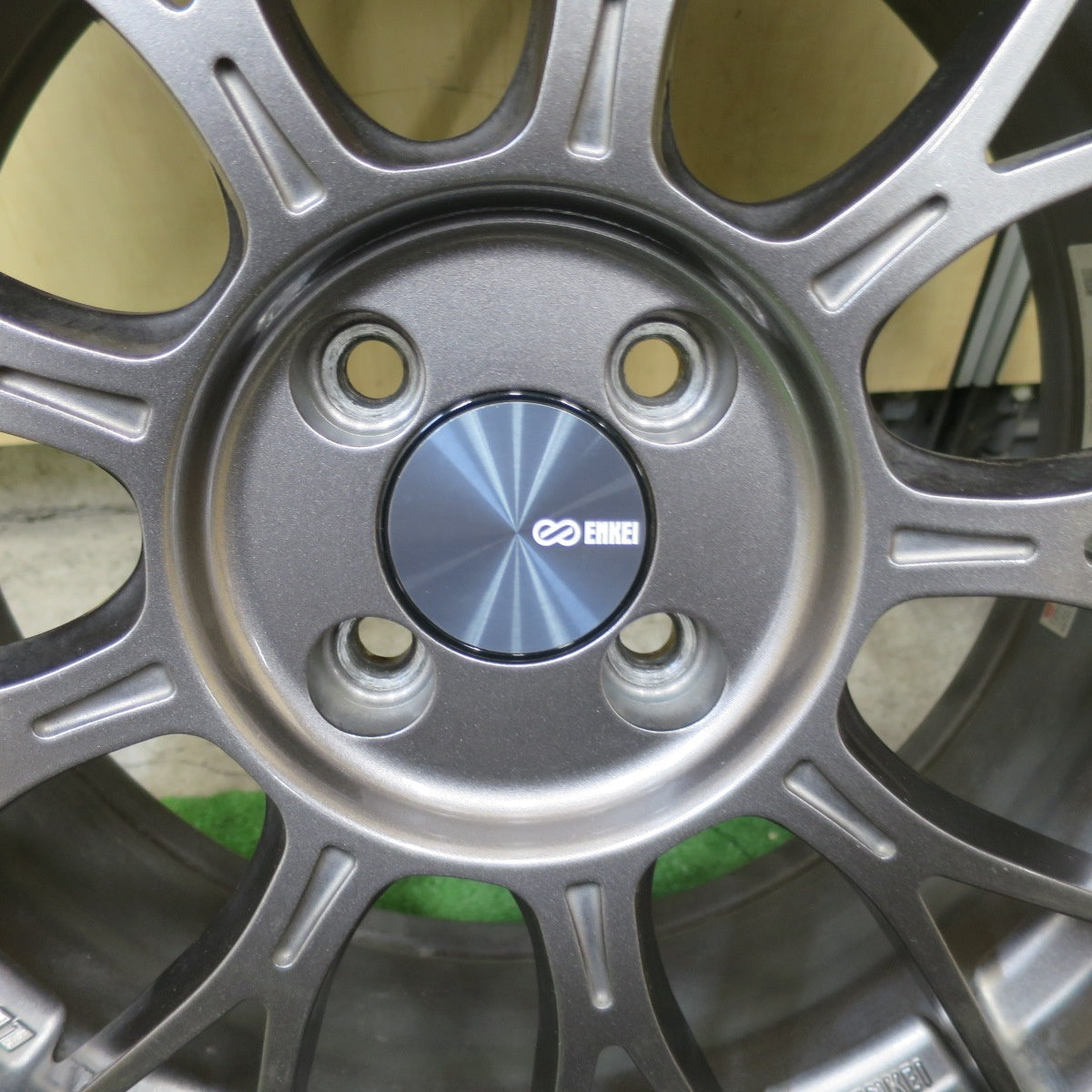 キレイ！25年★ENKEI PFM1 195/45R17 ナンカン SPORTNEX AS-3 エンケイ 17インチ PCD100/4H★6020302ナノ