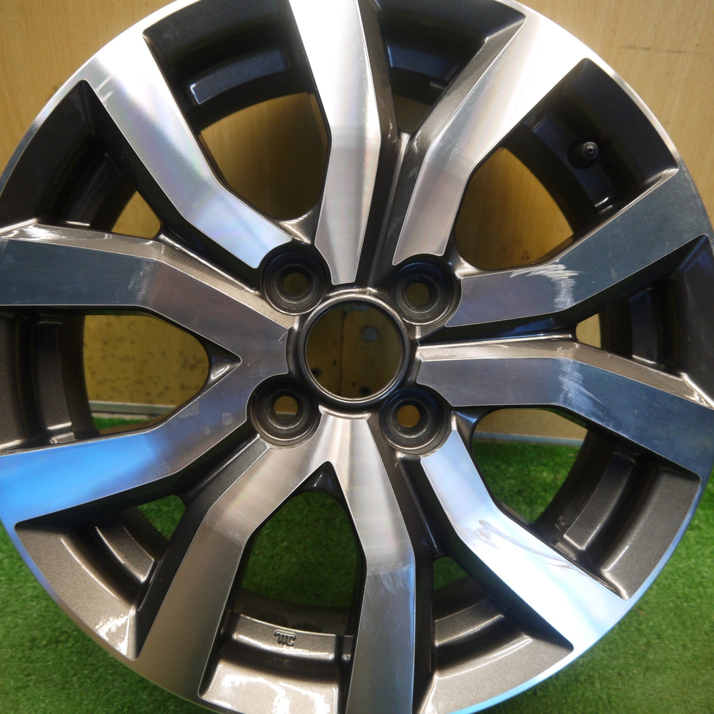 1本価格◎ダイハツ トール カスタム トヨタ ルーミー 純正 ホイール 15インチ 15×5J PCD100/4H◎6082407Hホ